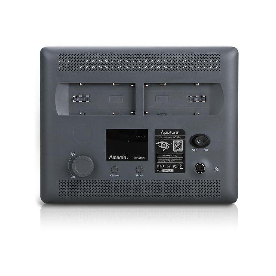 Aputure Amaran HR-672W (5500K) LED Video rasvjeta + 2x NP-F970 baterije HR672S w/Remote kit