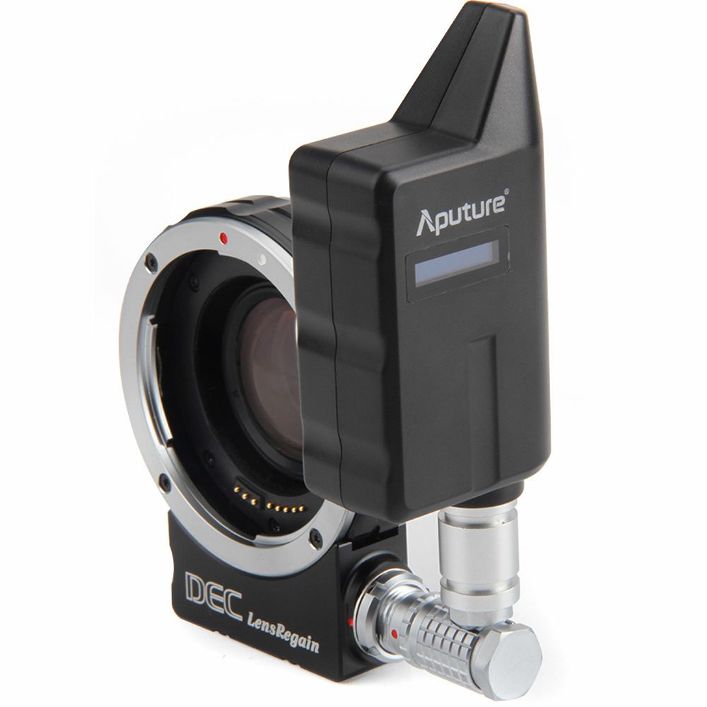 Aputure DEC LensRegain for MFT Speed booster Wireless Focus and Aperture Controller Lens Adapter for EF and EF-S Mount Lenses to Olympus Panasonic micro4/3" Mount Cameras