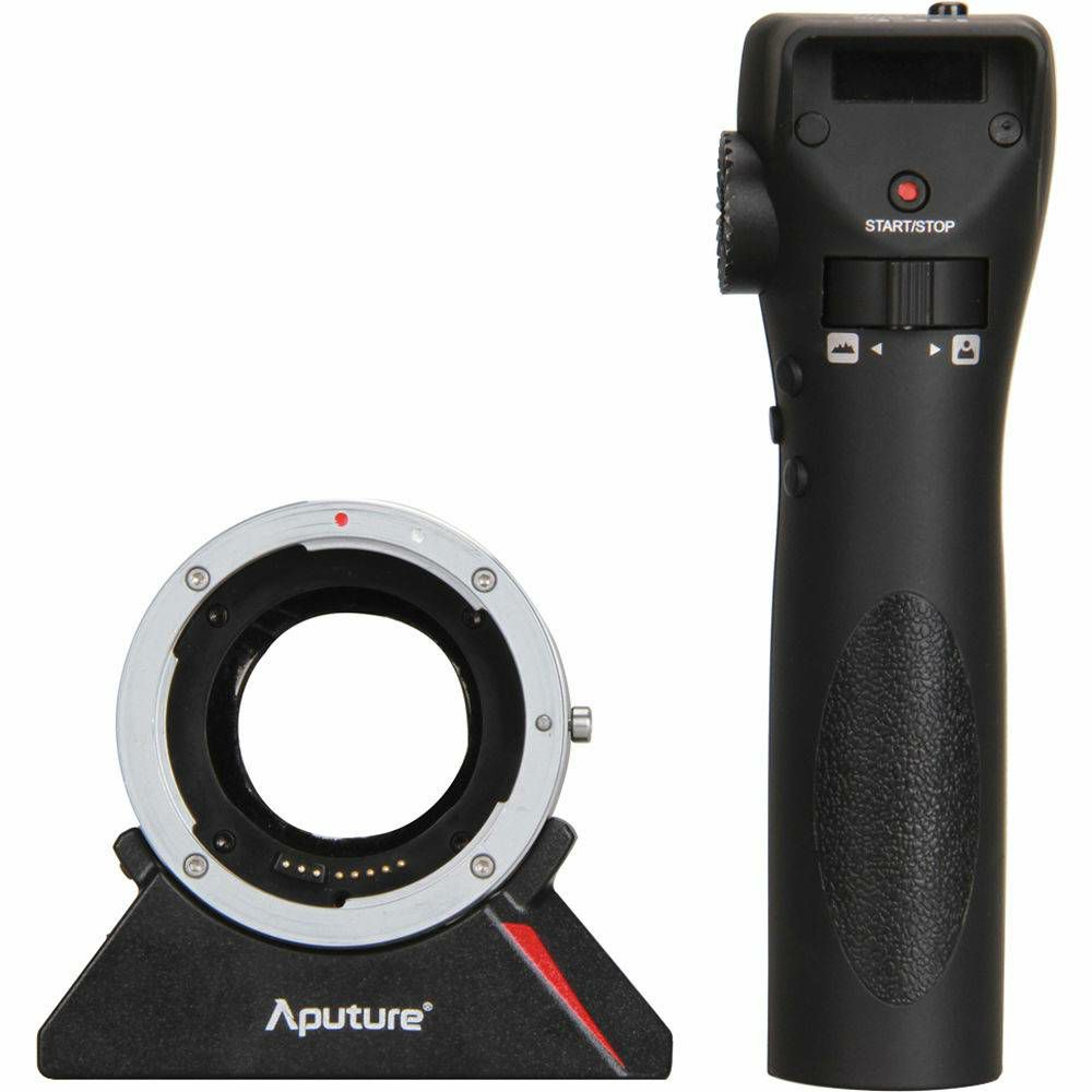 Aputure DEC Wireless Focus & Aperture Controller Lens Adapter for EF and EF-S Mount Lenses to Olympus Panasonic MFT Mount Cameras