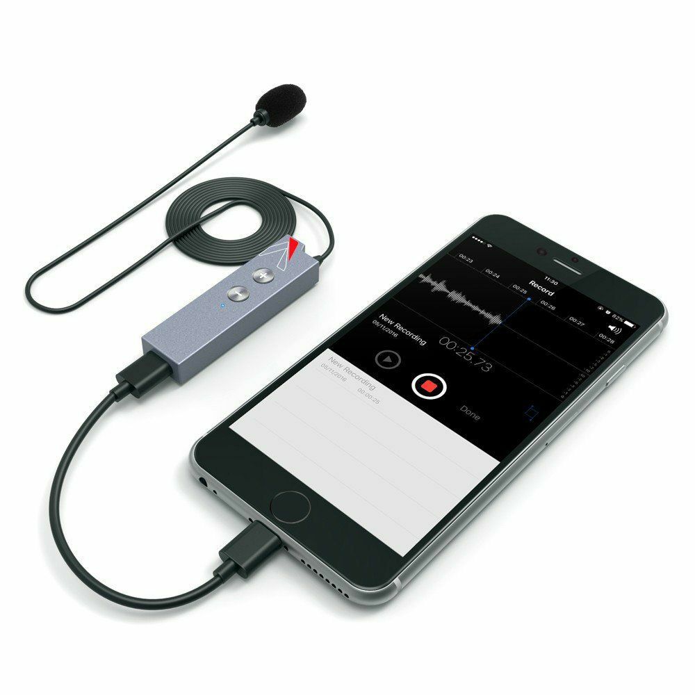 Aputure Digital Lavalier Mic A.Lyra Broadcast digital microphone mikrofon s 3.5mm USB-C i lighting port