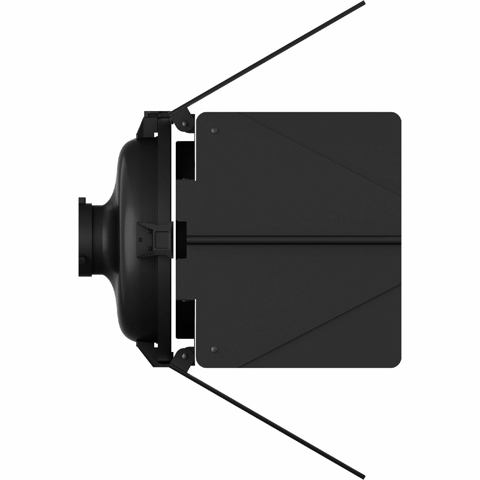 Aputure F10 Barndoors za LS 600d Fresnel Attachment