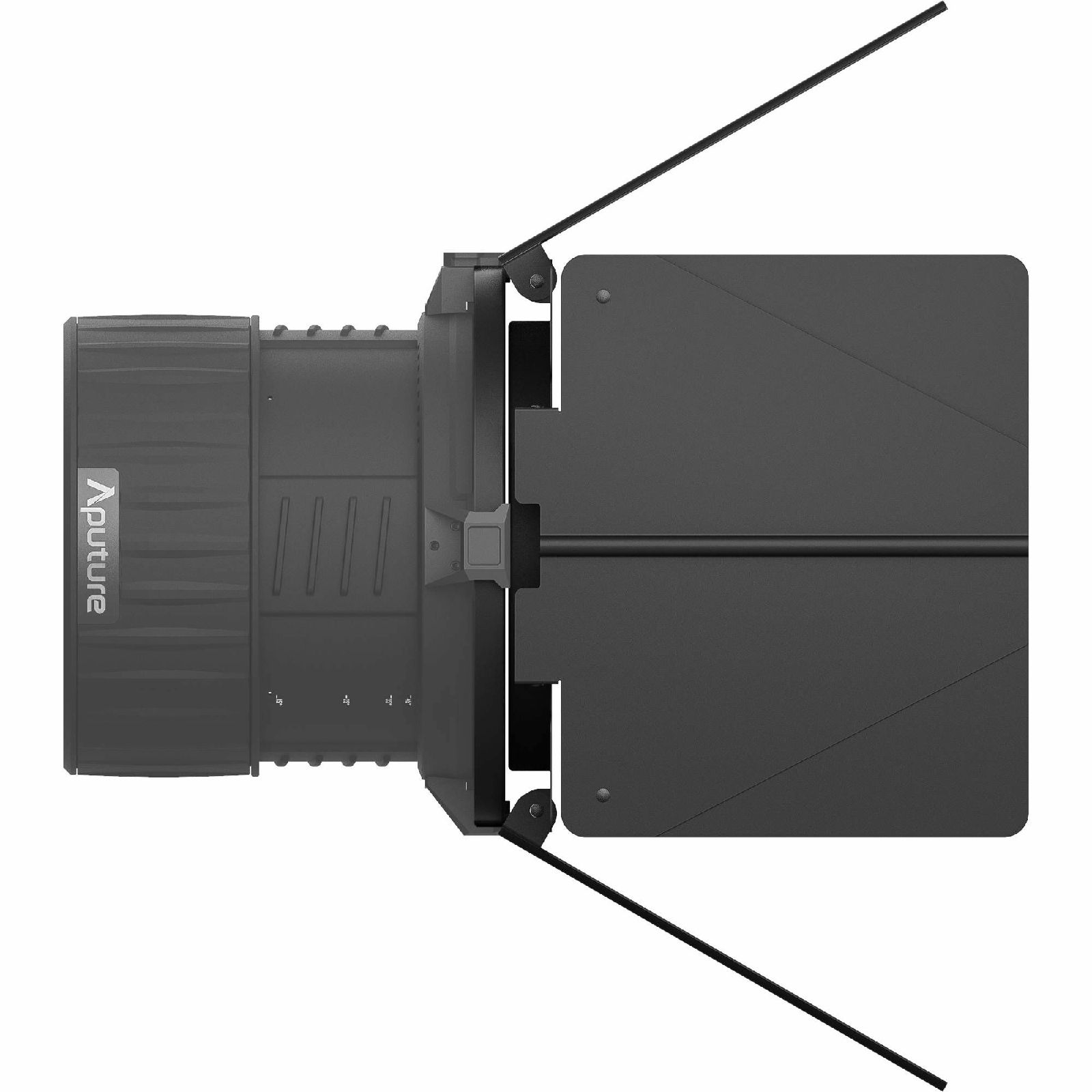 Aputure F10 Barndoors za LS 600d Fresnel Attachment