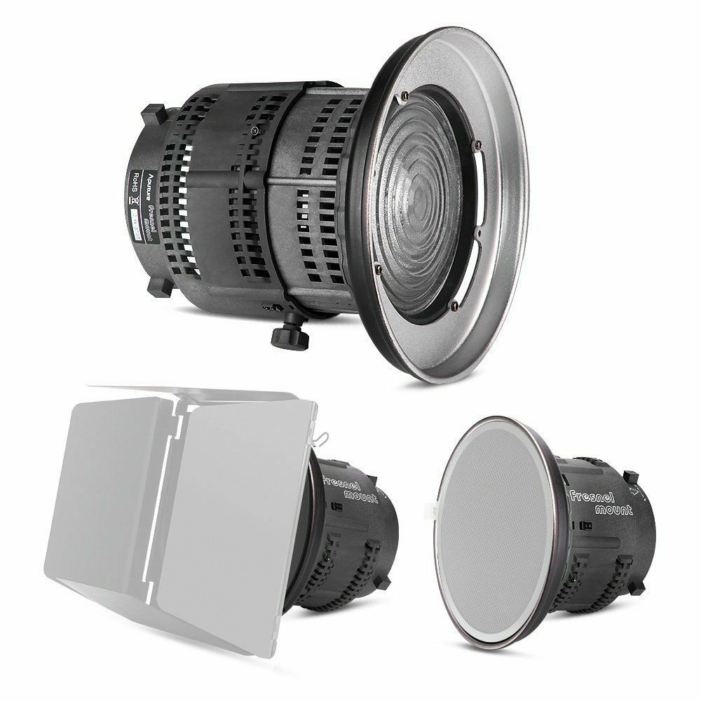 Aputure Fresnel mount Spot and Flood Multi-Functional Light Shaping Tool za Light Storm C120