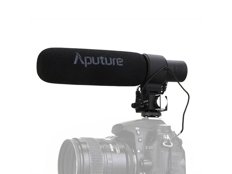 Aputure Microphone V-mic D2 mikrofon za DSLR, kameru i fotoaparat + Wind-Screen and Wind-Shield