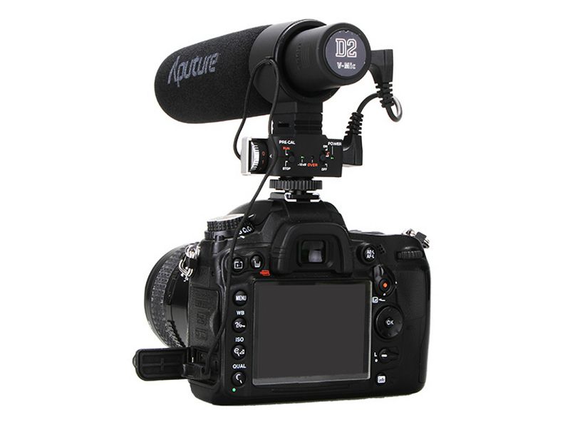 Aputure Microphone V-mic D2 mikrofon za DSLR, kameru i fotoaparat + Wind-Screen and Wind-Shield