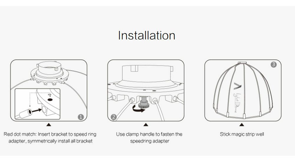 Aputure Softbox Light Dome 90cm