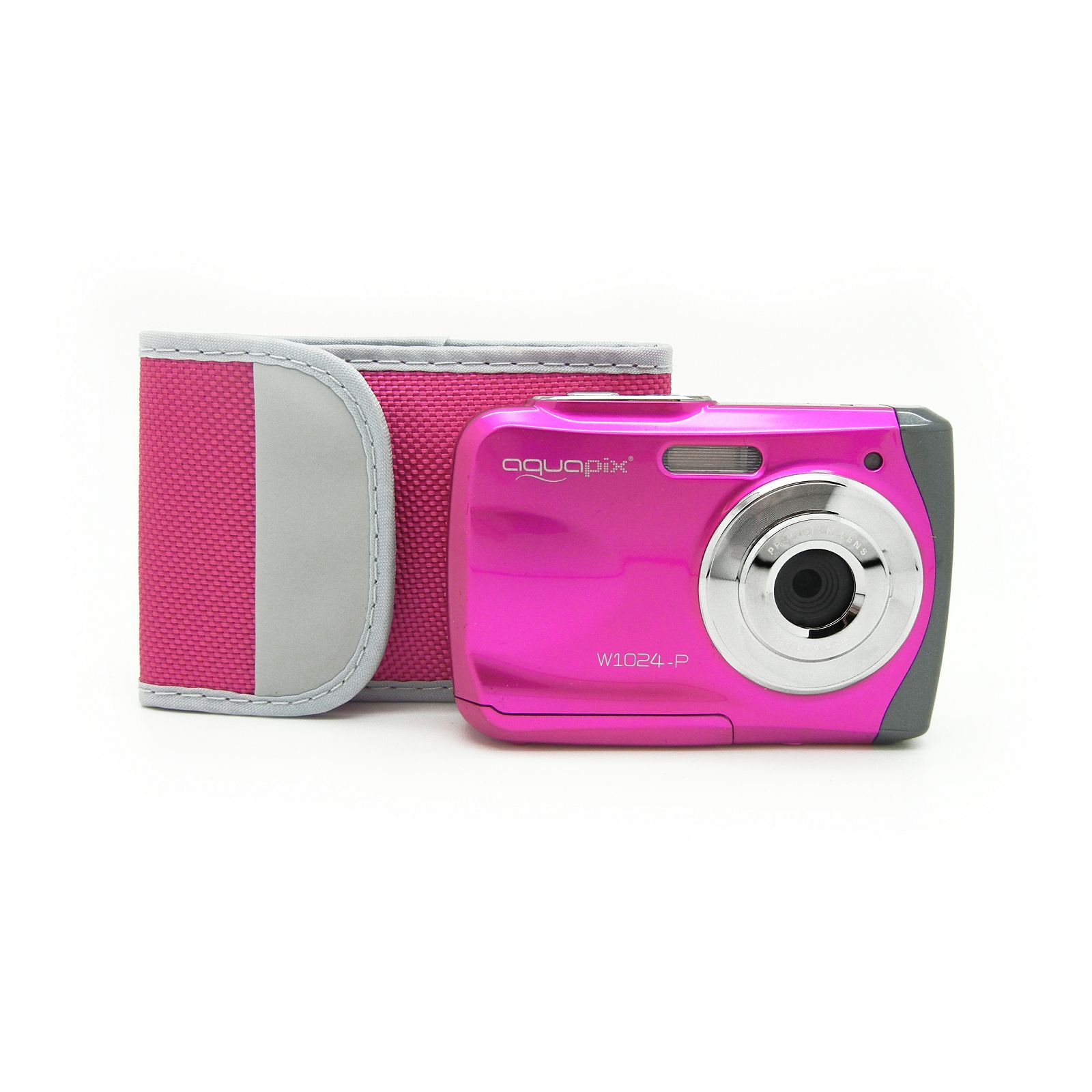 Aquapix W1024-P "Splash" Pink (10013) 10MP 4x zoom LCD podvodni vodonepropusni digitalni fotoaparat do 3m Waterproof digital camera