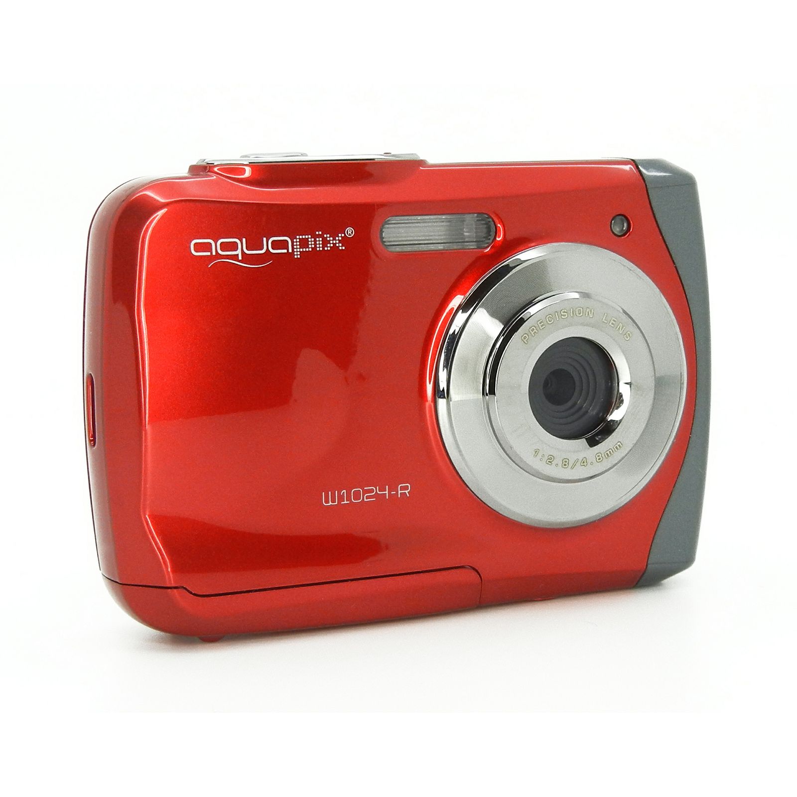 Aquapix W1024-R "Splash" Red (10016) 10MP 4x zoom LCD podvodni vodonepropusni digitalni fotoaparat do 3m Waterproof digital camera