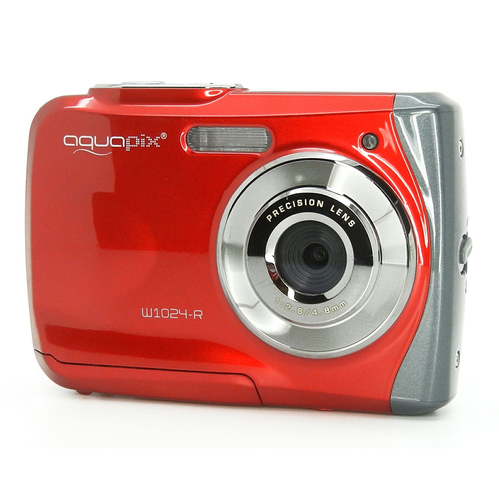 Aquapix W1024-R "Splash" Red (10016) 10MP 4x zoom LCD podvodni vodonepropusni digitalni fotoaparat do 3m Waterproof digital camera