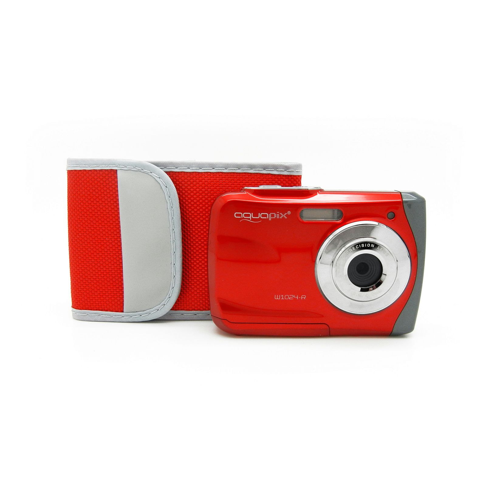 Aquapix W1024-R "Splash" Red (10016) 10MP 4x zoom LCD podvodni vodonepropusni digitalni fotoaparat do 3m Waterproof digital camera