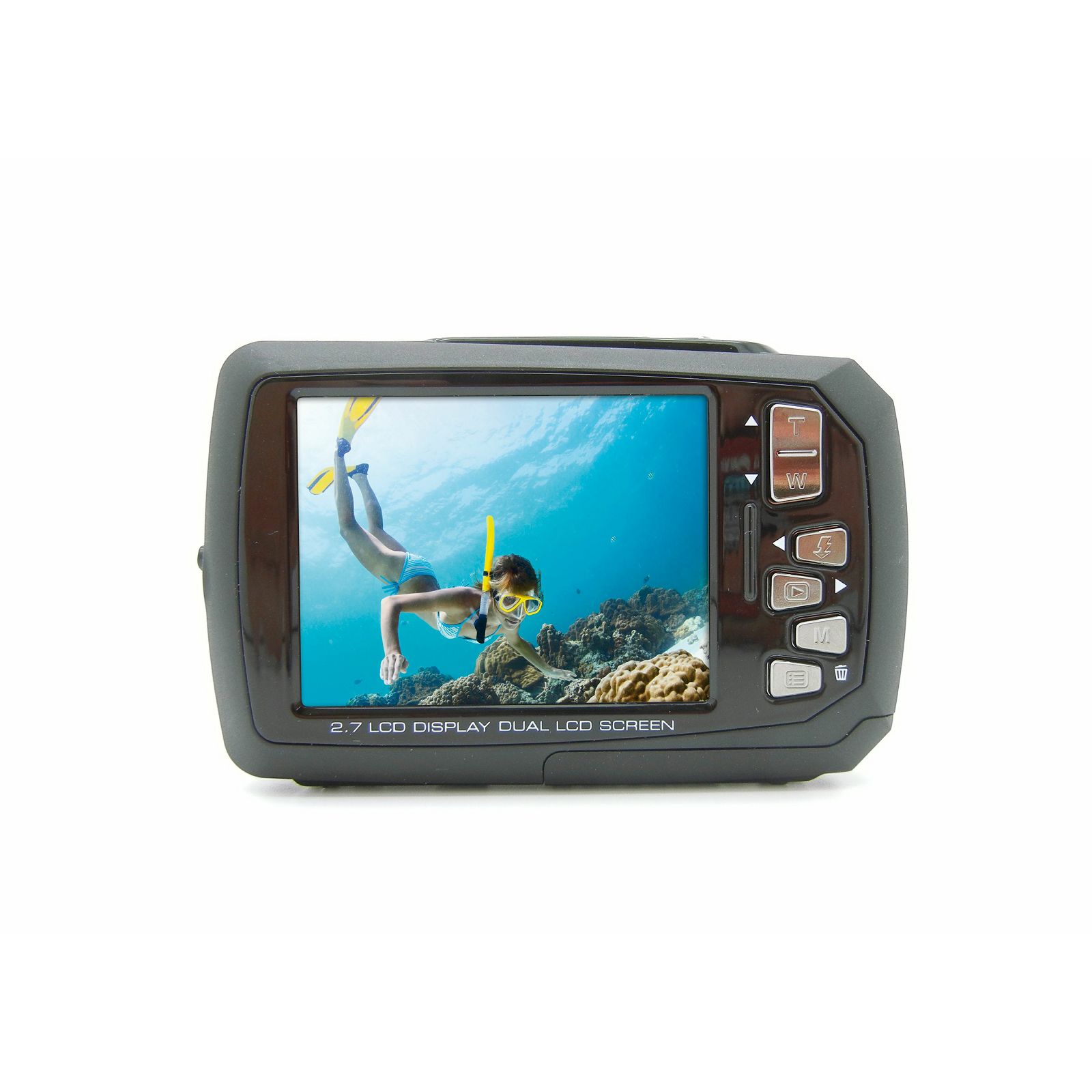 Aquapix W1400 Active Blue (10051) 14MP podvodni vodonepropusni digitalni fotoaparat do 3m s 2x LCD Digital Underwater camera with dual screen