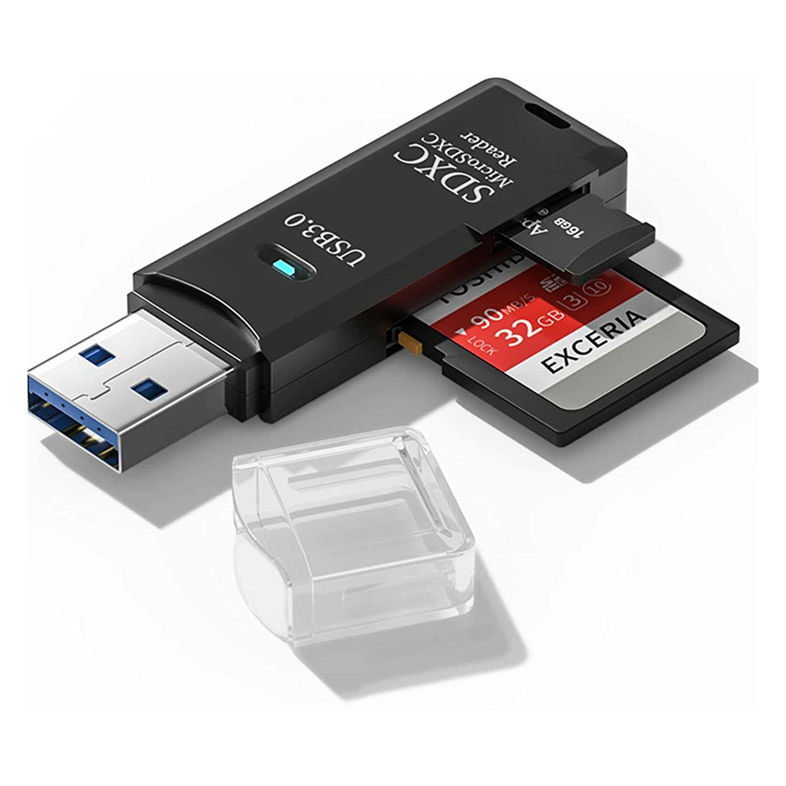 Asonic USB 3.0 MicroSD i SD čitač memorijskih kartica (N-UCR301)
