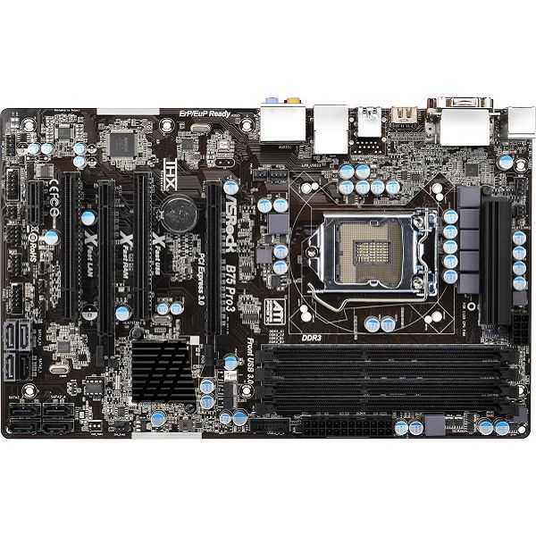 ASRock B75 PRO3, 1155