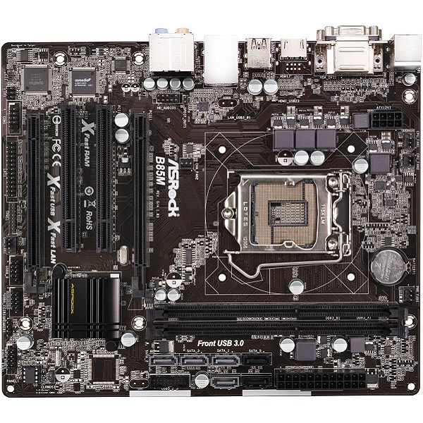 ASRock B85M, 1150