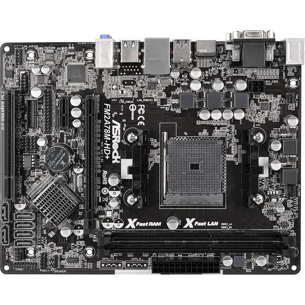 ASRock FM2A78M HD+, FM2