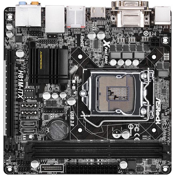 ASRock H81M-ITX, 1150