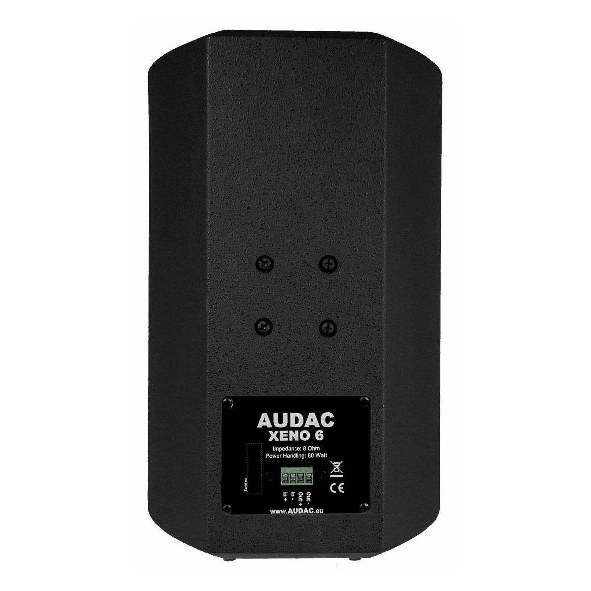 Audac XENO6/B Full Range Loudspeaker Cabinet dvosistemski zvučnik (1 kom)