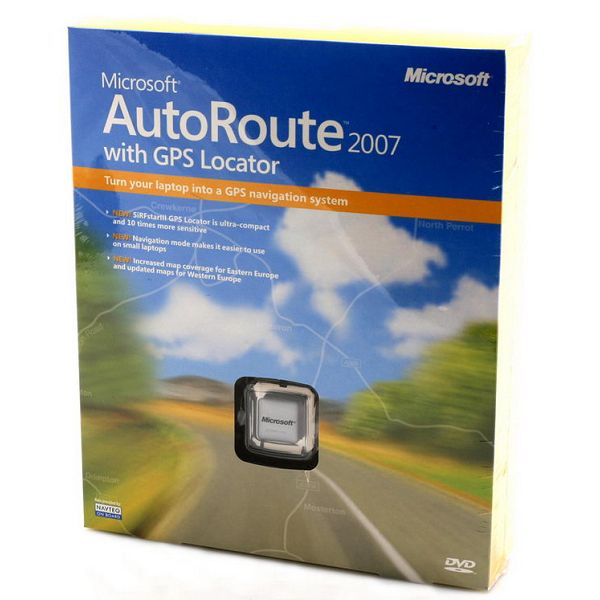 AutoRoute Euro GPS 2007 DVD