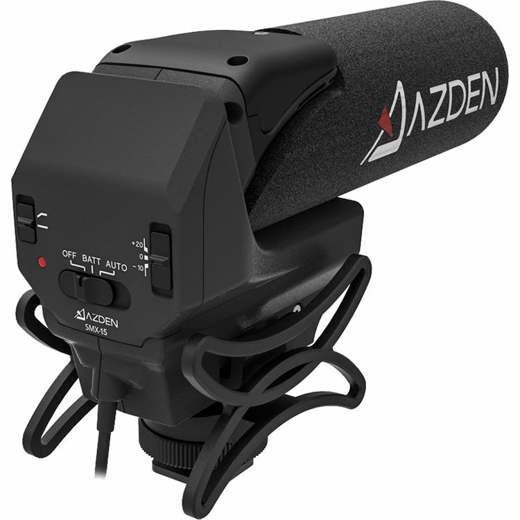 Azden SMX-15 Powered Shotgun Video Microphone mikrofon za DSLR fotoaparat i kamere