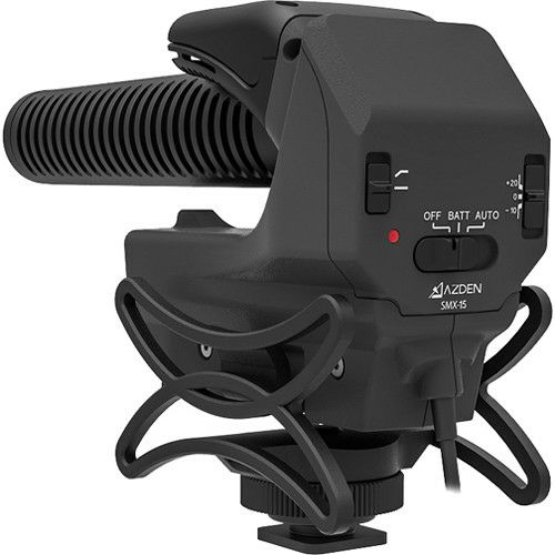 Azden SMX-15 Powered Shotgun Video Microphone mikrofon za DSLR fotoaparat i kamere