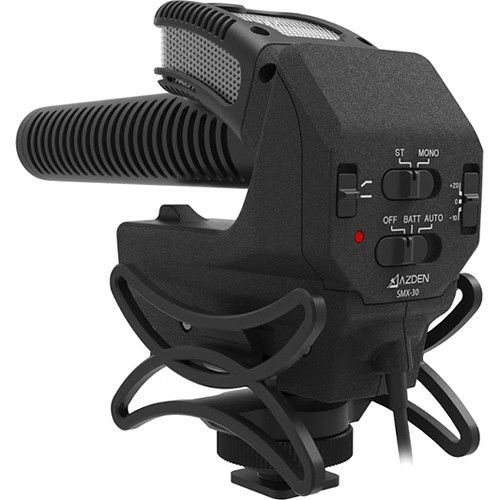 Azden SMX-30 Stereo-Mono-Switchable Video Microphone mikrofon za DSLR fotoaparat i kamere