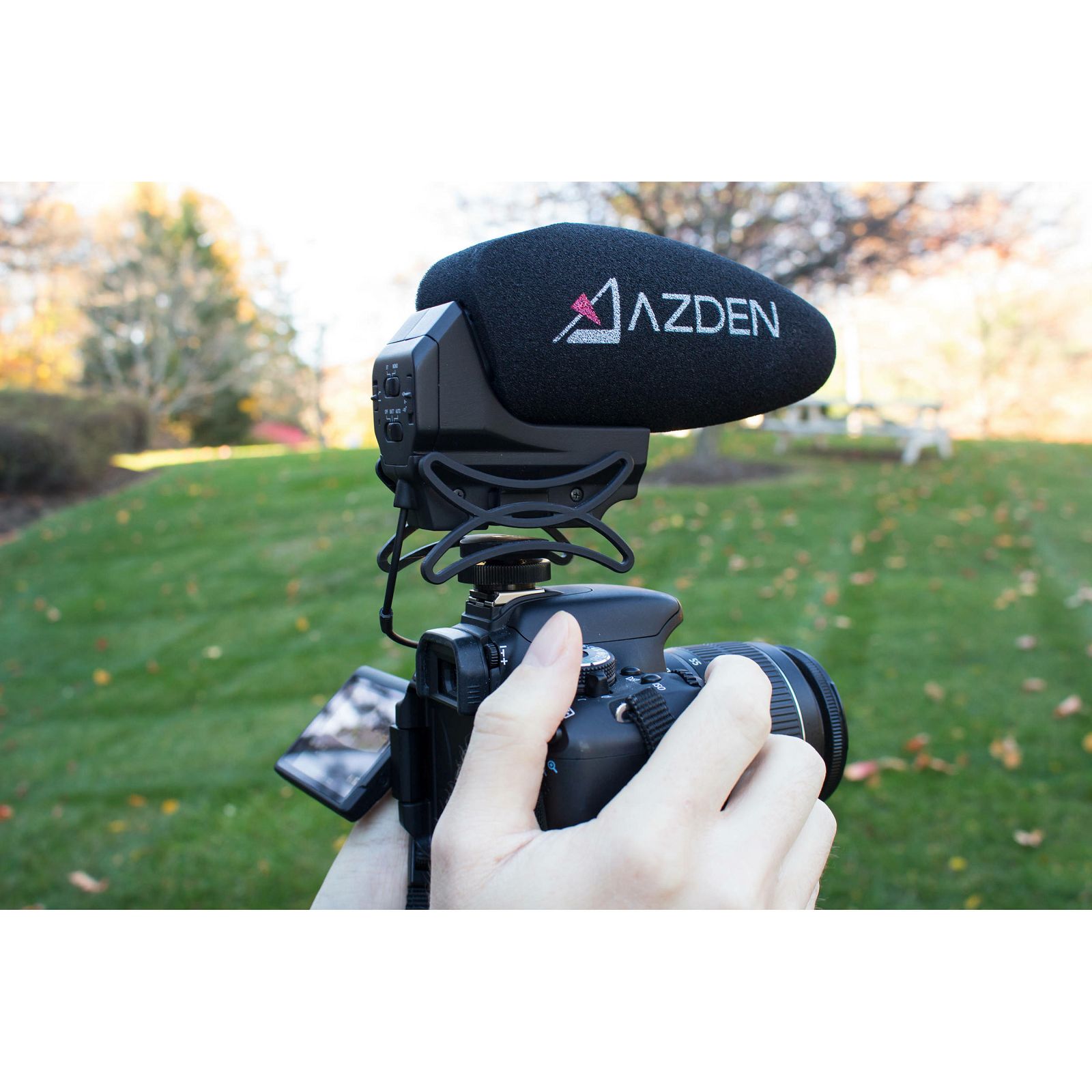 Azden SMX-30 Stereo-Mono-Switchable Video Microphone mikrofon za DSLR fotoaparat i kamere