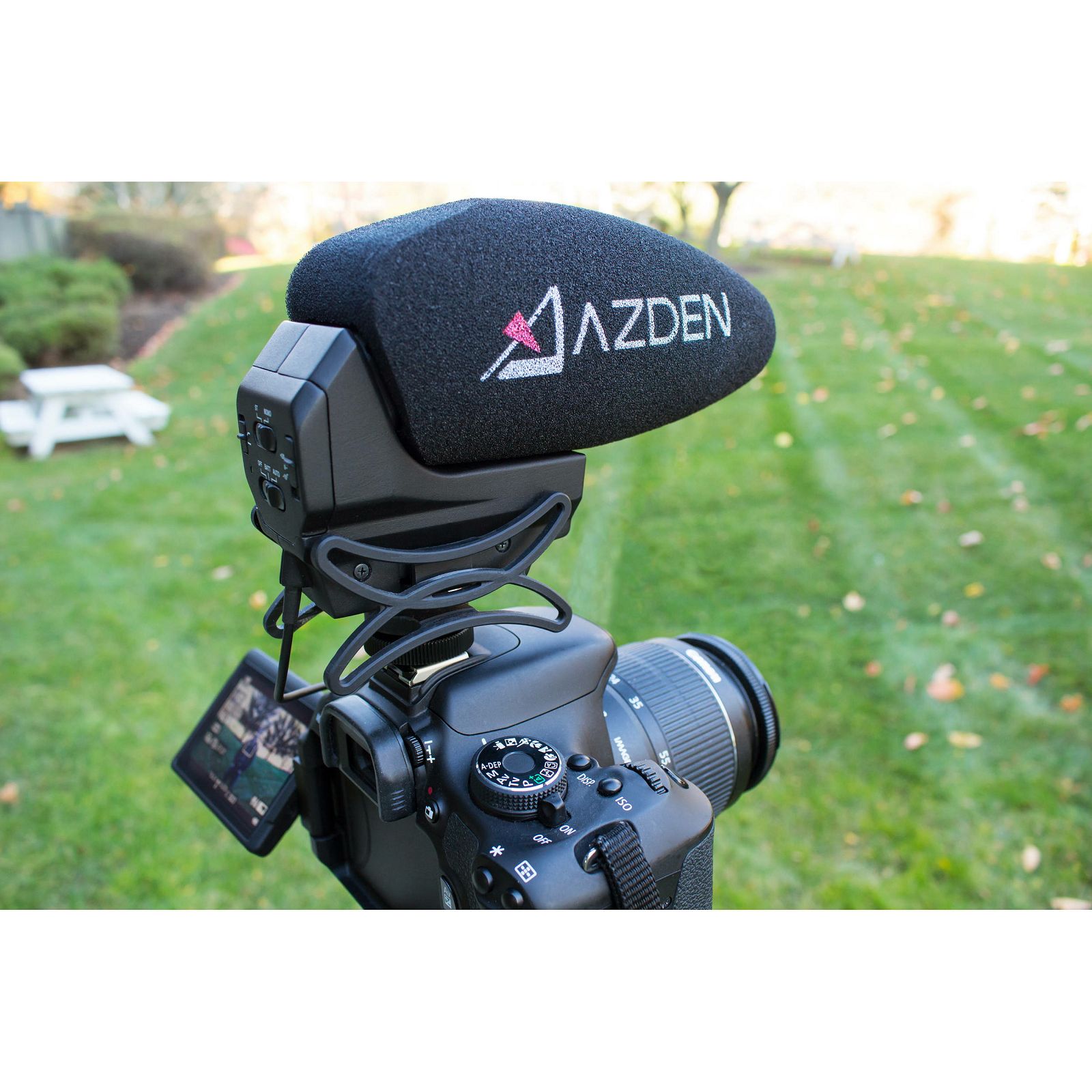 Azden SMX-30 Stereo-Mono-Switchable Video Microphone mikrofon za DSLR fotoaparat i kamere