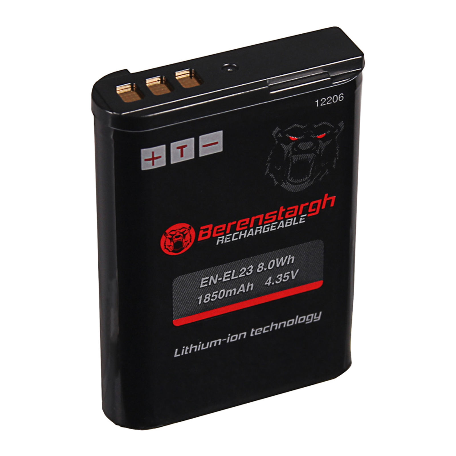 Berenstargh EN-EL23 1850mAh 8Wh 4,35V baterija za Nikon Coolpix P900, P610, P600, S810C, B700