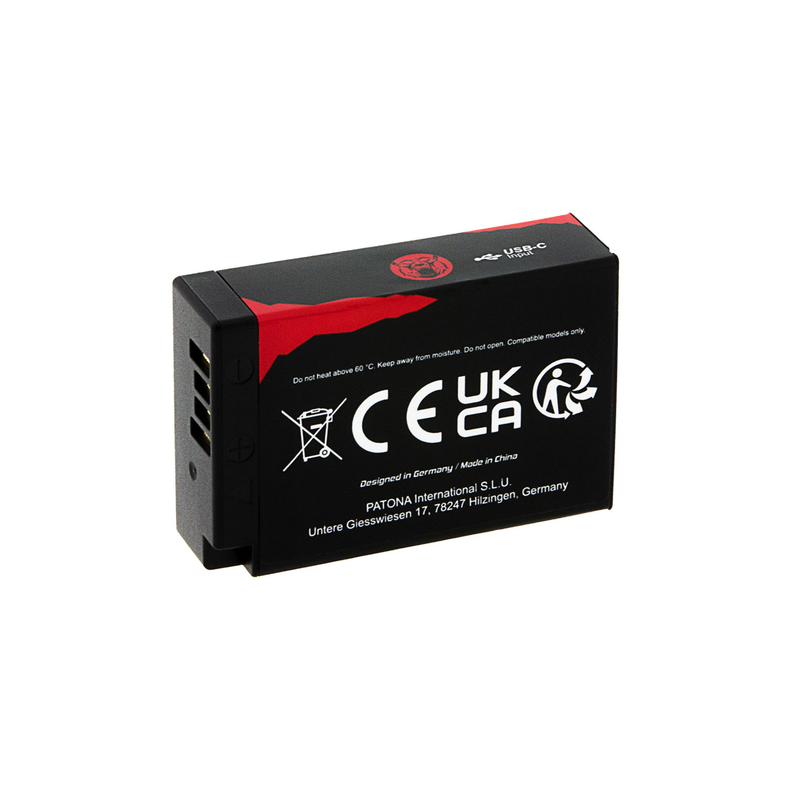 Berenstargh LP-E17 1000mAh 7.2V USB-C baterija za Canon EOS R10, RP, 77D, 200D, 800D, 750D, 760D, M3, M5, M6 (partially decoded)