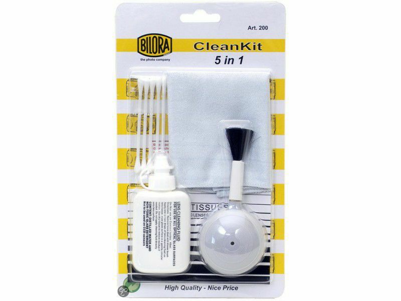 Bilora Clean Kit 5u1 set za čišćenje objektiva i fotoaparata