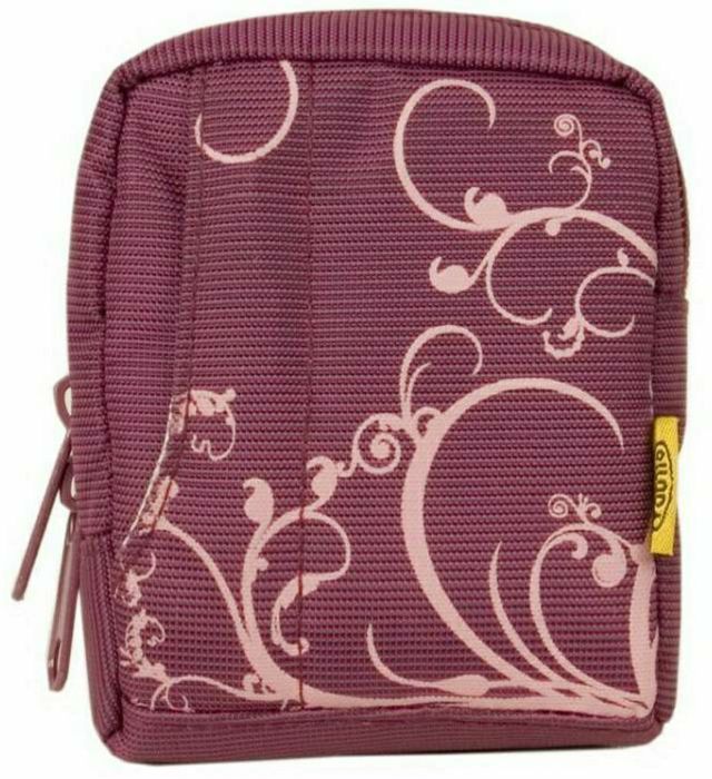 Bilora Fashion Bag Small purple ljubičasta torbica za kompaktne fotoaparate pouch case small bag for compact camera