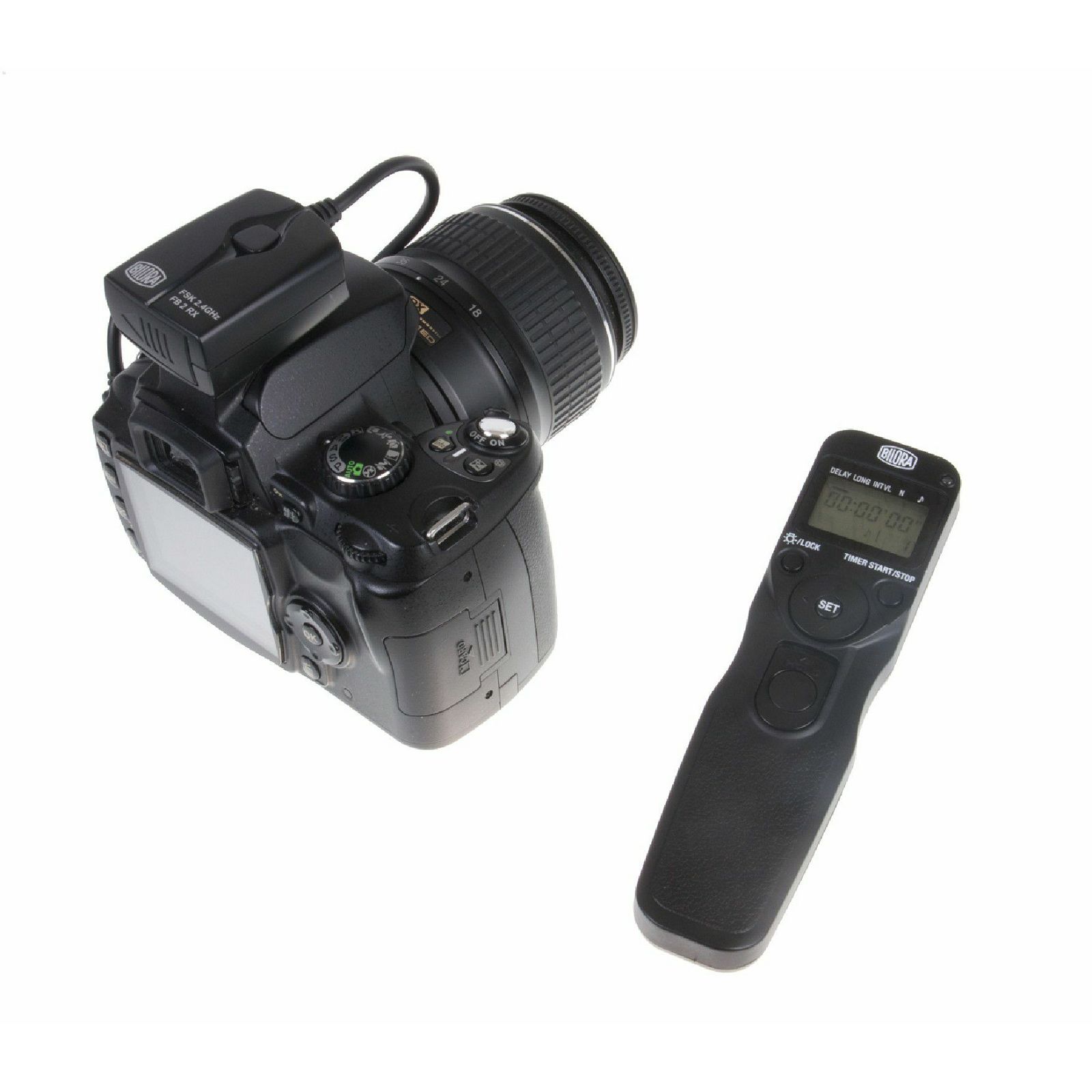 Bilora FB2-C3 2.4 GHz Wireless Timer Remote Control C3 bežični daljinski okidač s intervalometrom timelapse za Canon 6D II, 5D IV, 7D II, 1Dx II, 5D III, 7D, 6D, 50D, 1D, 1Dx