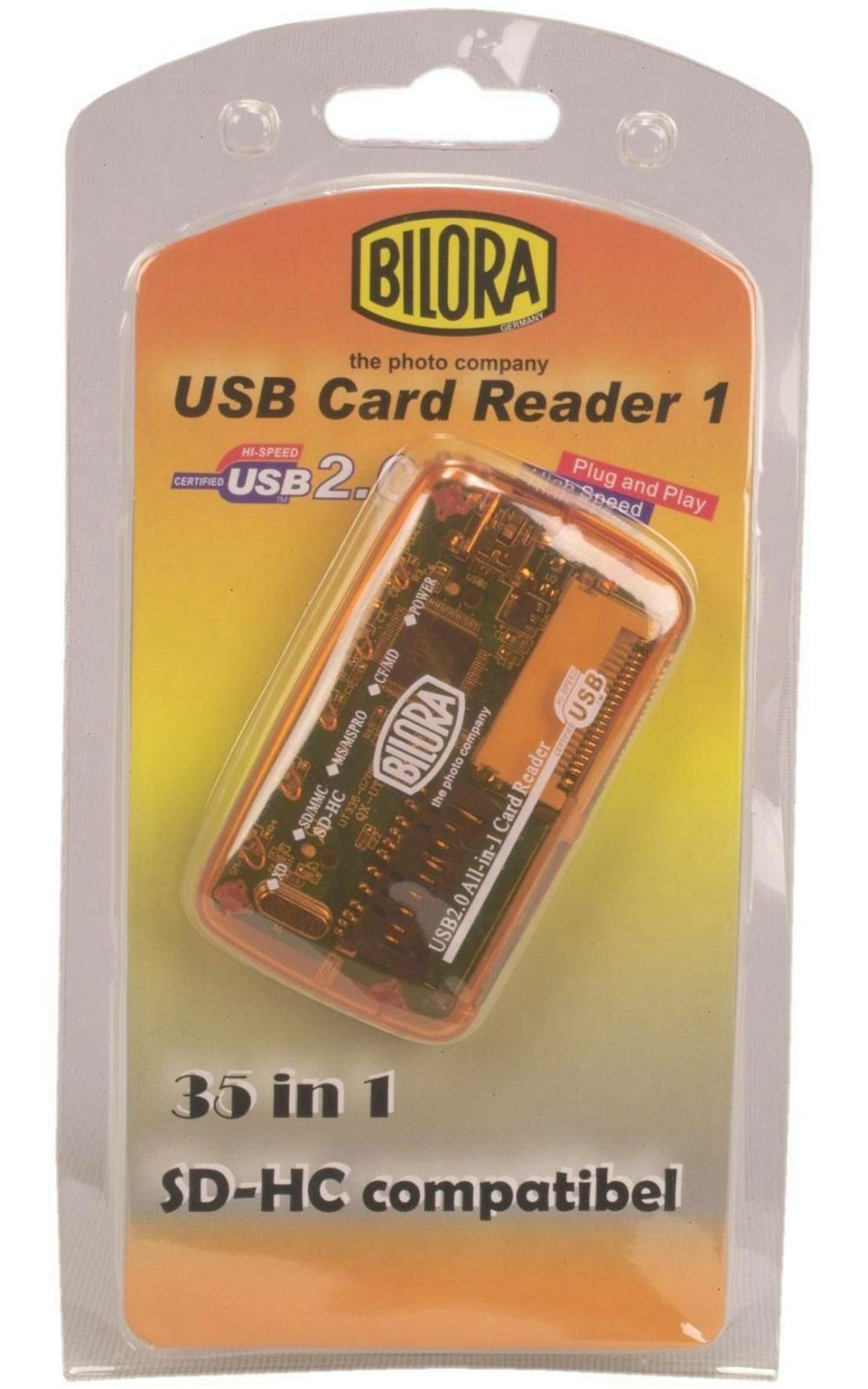 Bilora SDHC Memory Card Reader 2.0N čitač kartica (153-N)