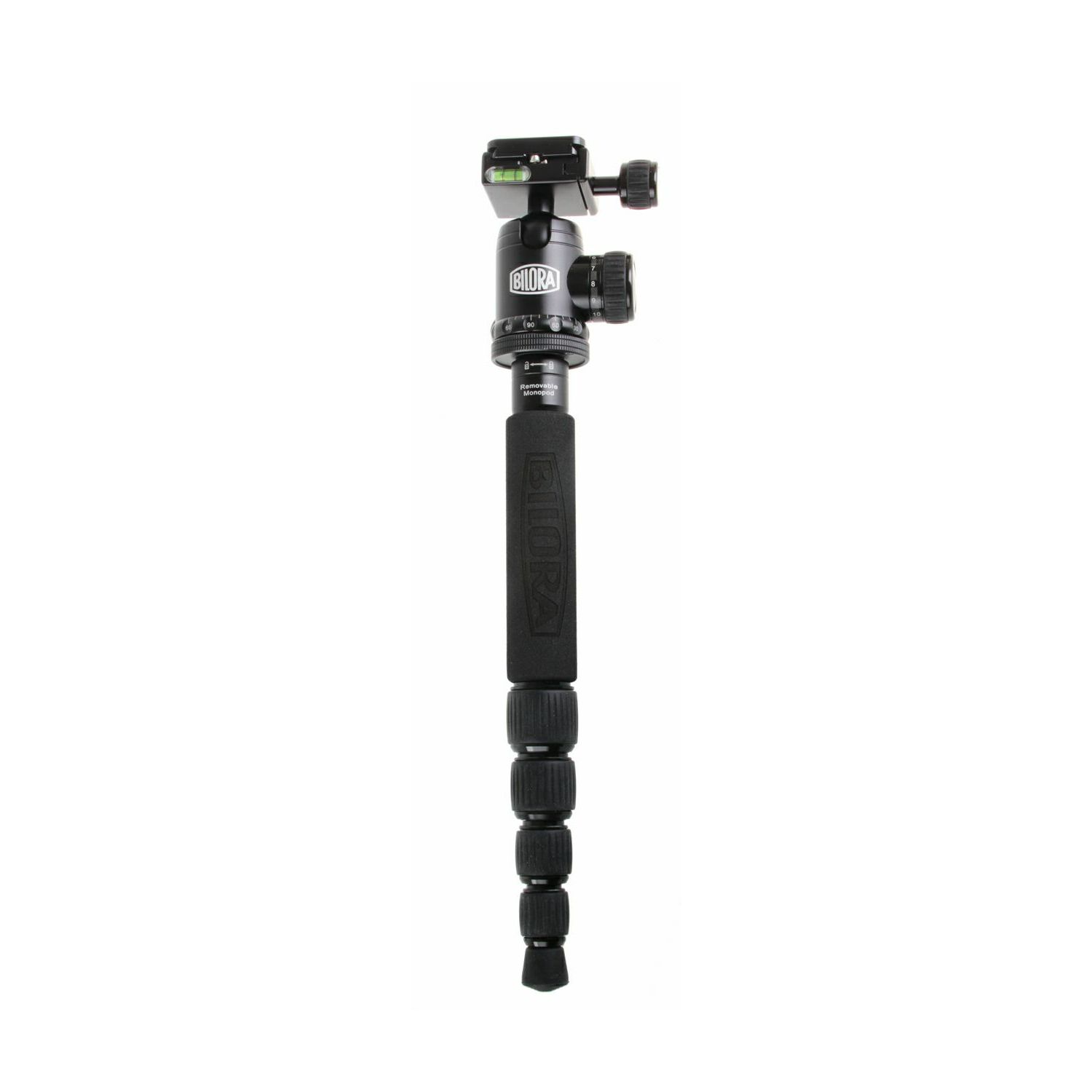 Bilora Twister Pro II Travel Black 130cm 6kg schwarz crni stativ za fotoaparat tripod + ball head kuglasta glava (TP225-1)