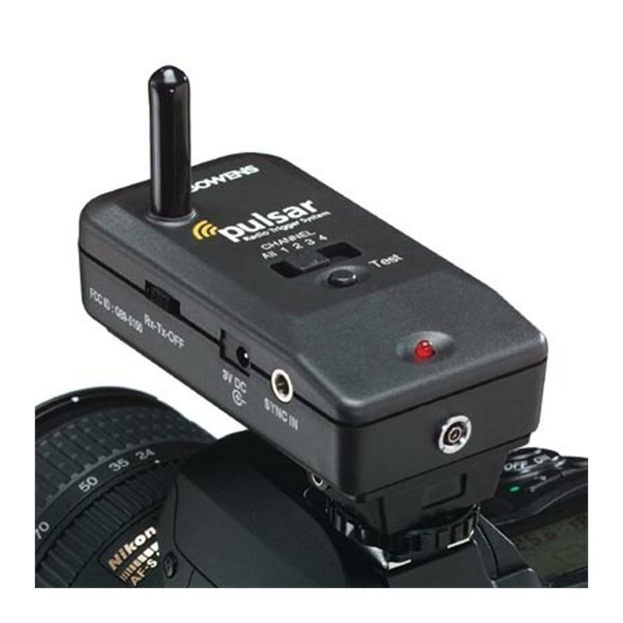Bowens BW-5150/B Pulsar radio trigger single unit (non hot shoe version) Triggering Devices