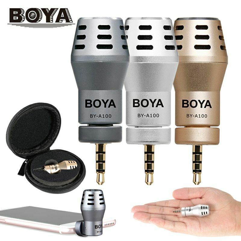 Boya BY-A100 Mini Lavalier microphone Smartphone mikrofon bubica samo za mobitele