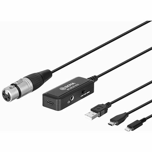 Boya BY-BCA7 XLR to Lightning Adapter