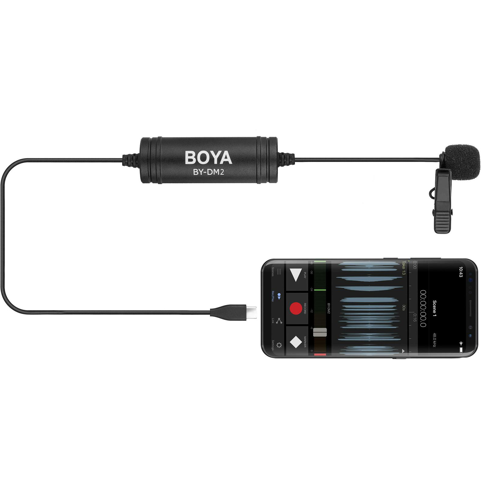 Boya BY-DM2 Lavalier mikrofon