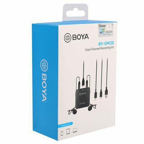 Boya BY-DM20 Interview Kit mikrofon za iOS i Android