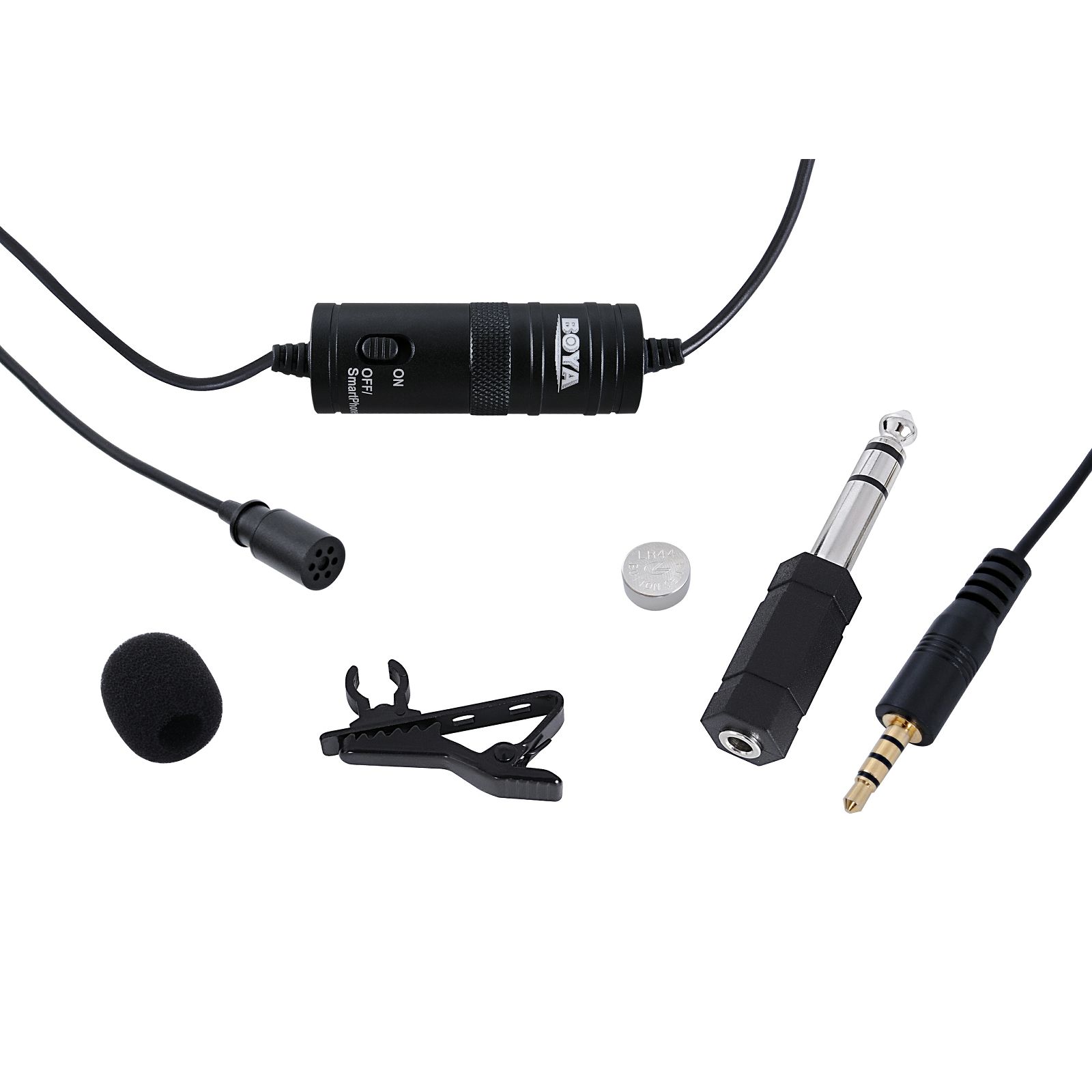 Boya BY-M1 Lavalier omnidirectional microphone mikrofon za DSLR, smartphone, kamere
