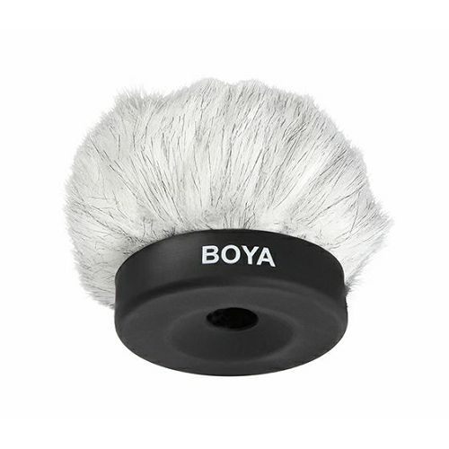 Boya BY-P50 Dead Cat Kitten Fluffy Windshield 50mm zaštita od vjetra za mikrofon BY-VM01, AKG C451 B, C480 B/CK61, 62, 63, SE300 B + capsule, Azden SGM-2X (omni), Beyerdynamic MCE 72, DPA 4006, 4011