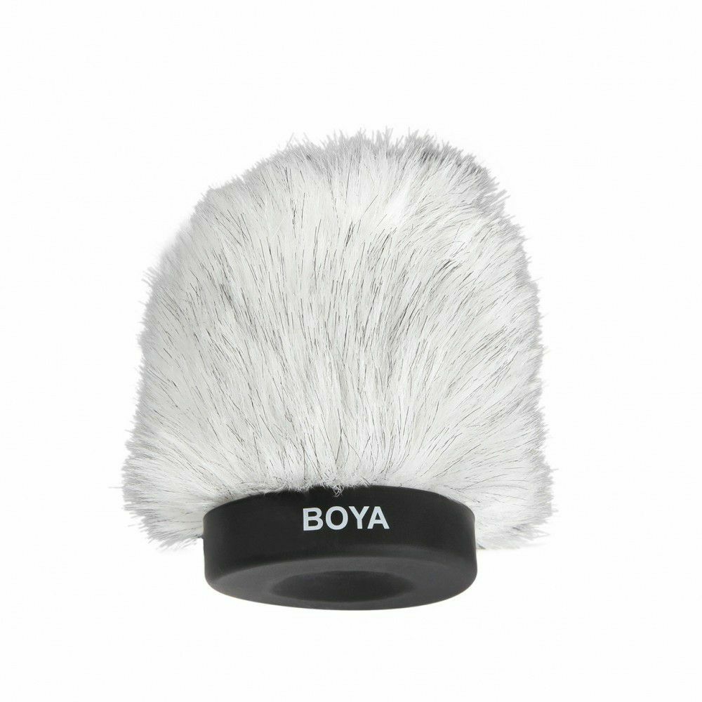 Boya BY-P80 Dead Cat Kitten Fluffy Windshield 80mm zaštita od vjetra za mikrofon Shotgun Capacitor Microphones