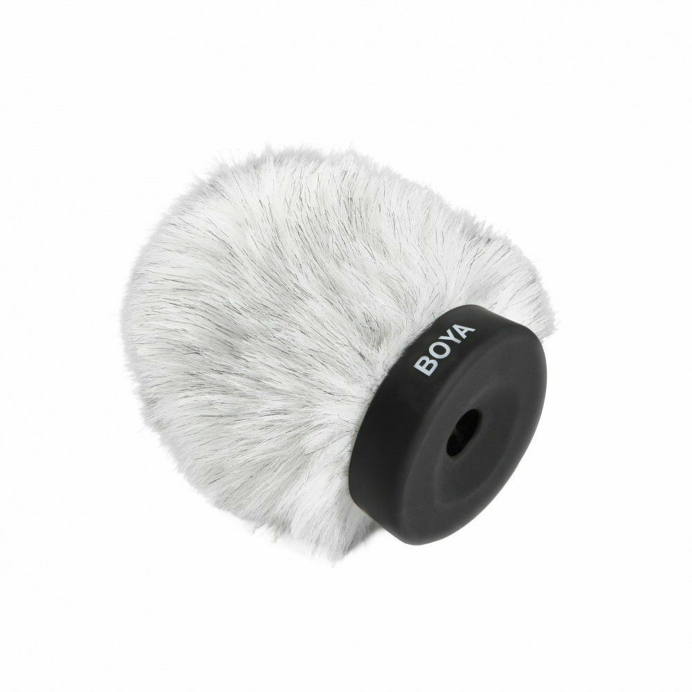 Boya BY-P80 Dead Cat Kitten Fluffy Windshield 80mm zaštita od vjetra za mikrofon Shotgun Capacitor Microphones