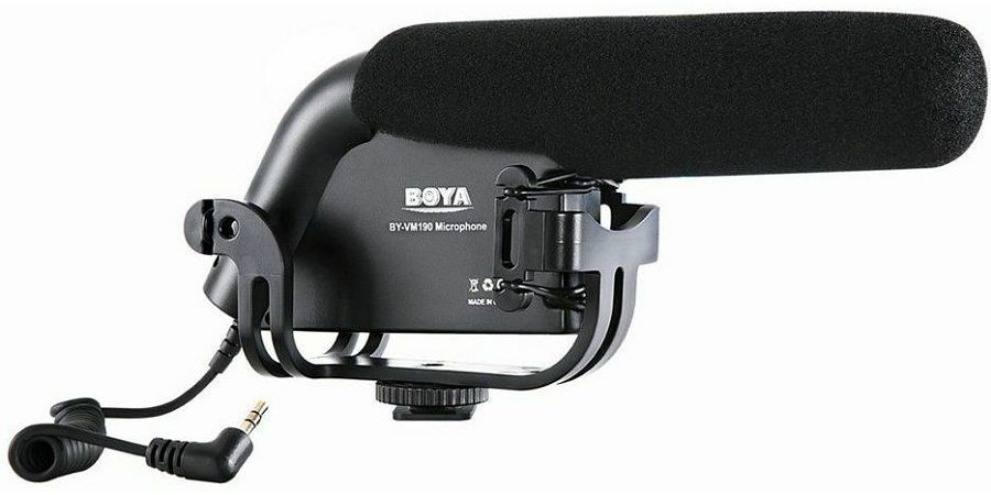 Boya BY-VM190 mikrofon za DSLR fotoaparate i kamere Camera Mounted Shotgun Microphone