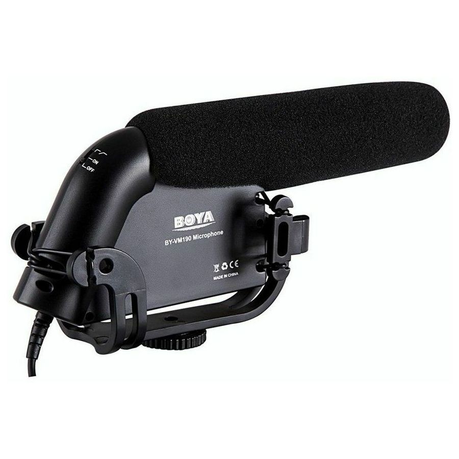 Boya BY-VM190 mikrofon za DSLR fotoaparate i kamere Camera Mounted Shotgun Microphone