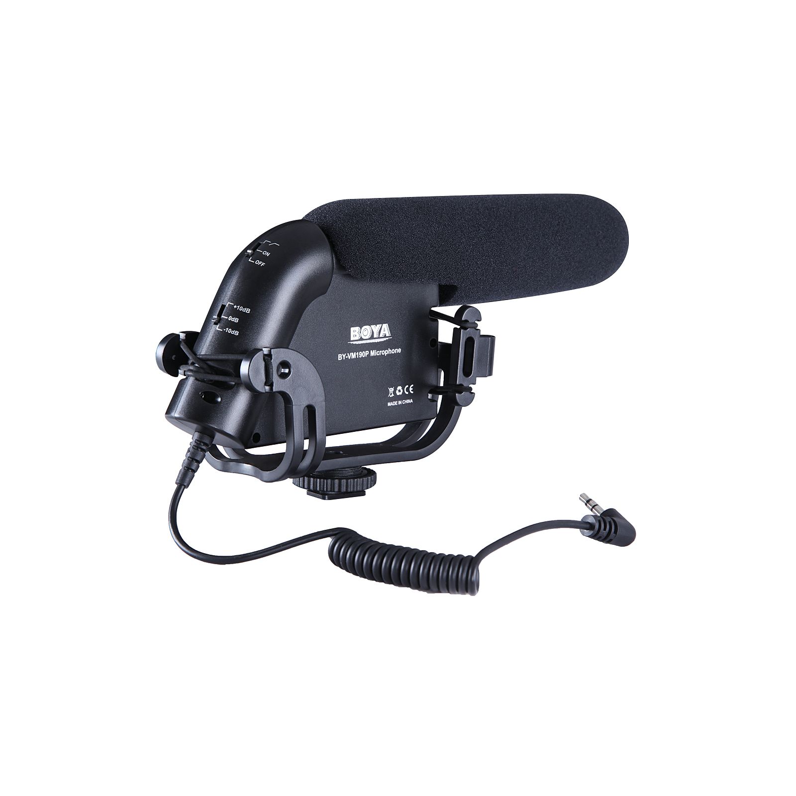 Boya BY-VM190P Camera Mounted Shotgun Microphone mikrofon za DSLR Kamera Richtmikrofon