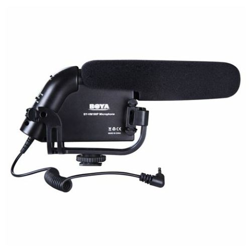 Boya BY-VM190P Camera Mounted Shotgun Microphone mikrofon za DSLR Kamera Richtmikrofon