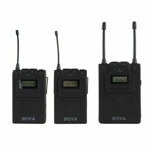 Boya UHF Dual Lavalier Microphone Wireless BY-WM8 bežični mikrofon (BY-WM8)
