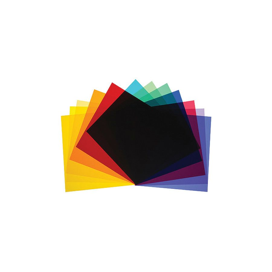 Broncolor colour filters for P70, set of 12 pieces Optical Accessorie