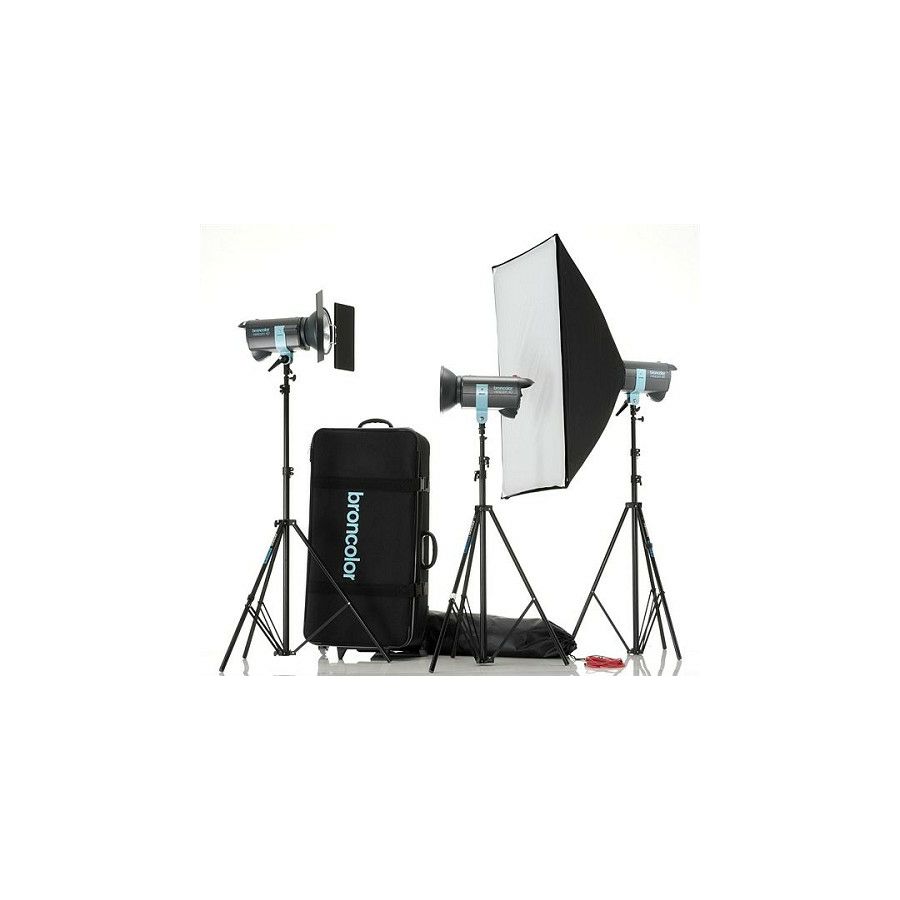 Broncolor Minicom Classic kit 5500 K  optimized for 230 V or 120 V Monolight